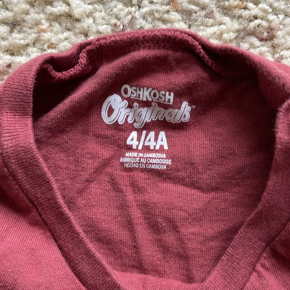 Bundle of 4 long sleeve shirts size 4A